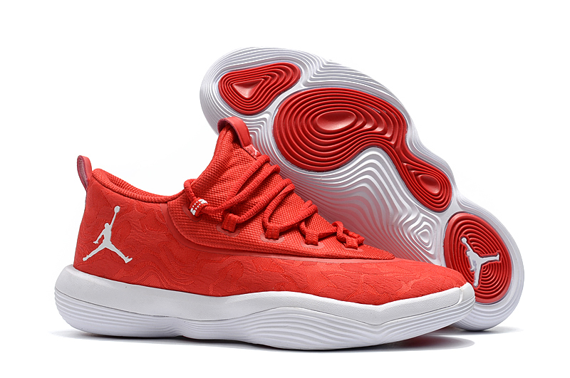 2018 Jordan Griffin Red White Shoes